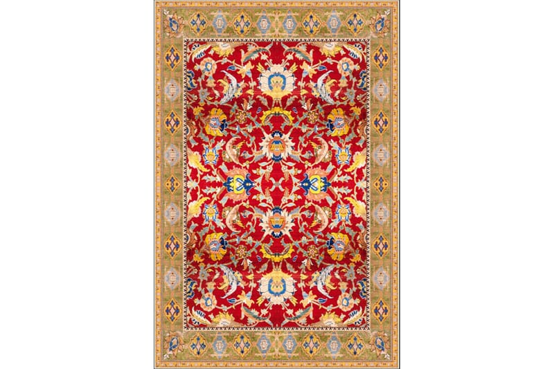 Matta Homefesto 180x280 cm - Multifärgad/Sammet - Persisk matta - Orientalisk matta