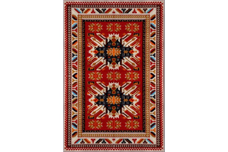 Matta Homefesto 180x280 cm - Multifärgad/Sammet - Persisk matta - Orientalisk matta