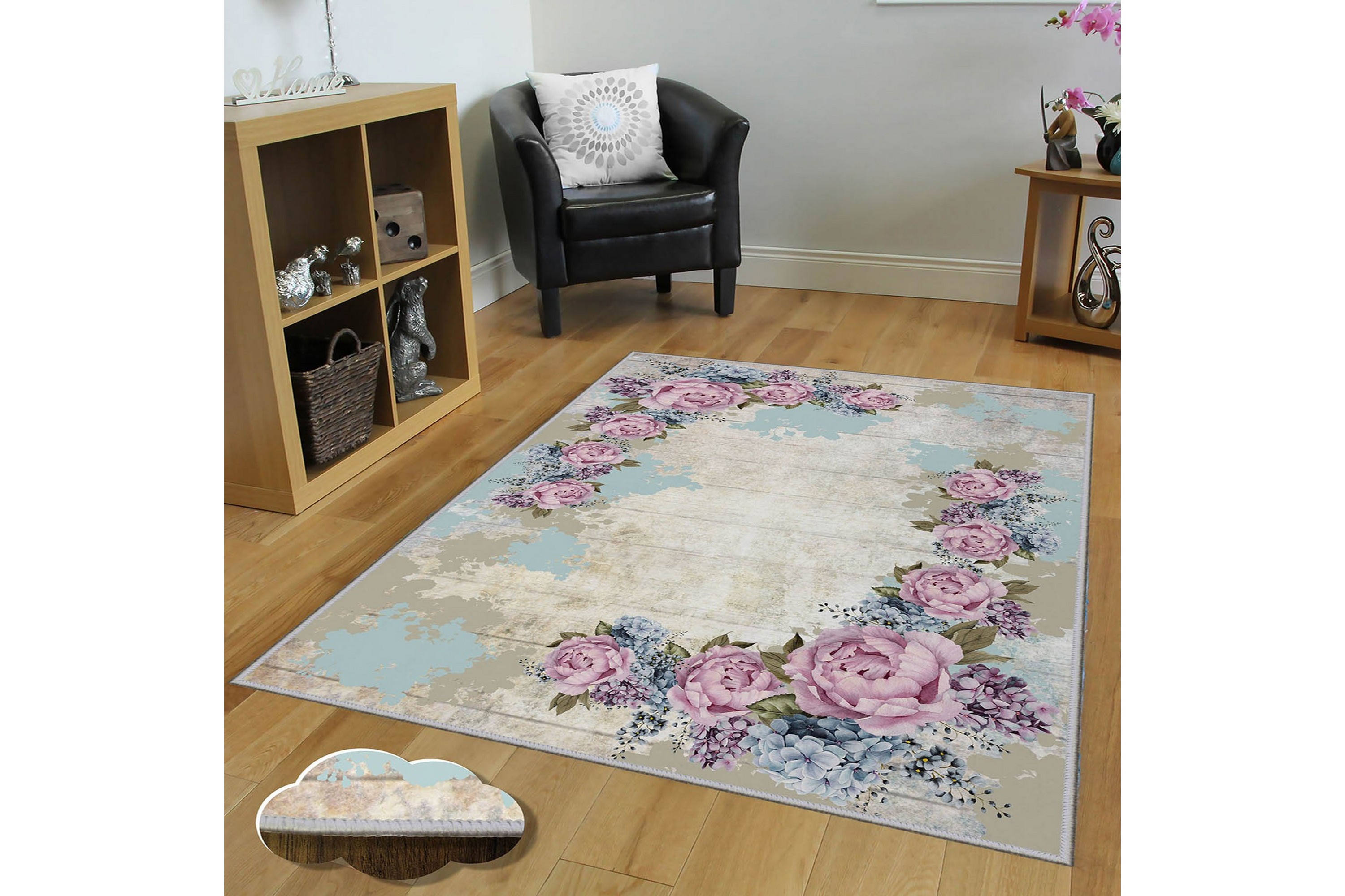 matta homefesto 180x280 cm - multifärgad