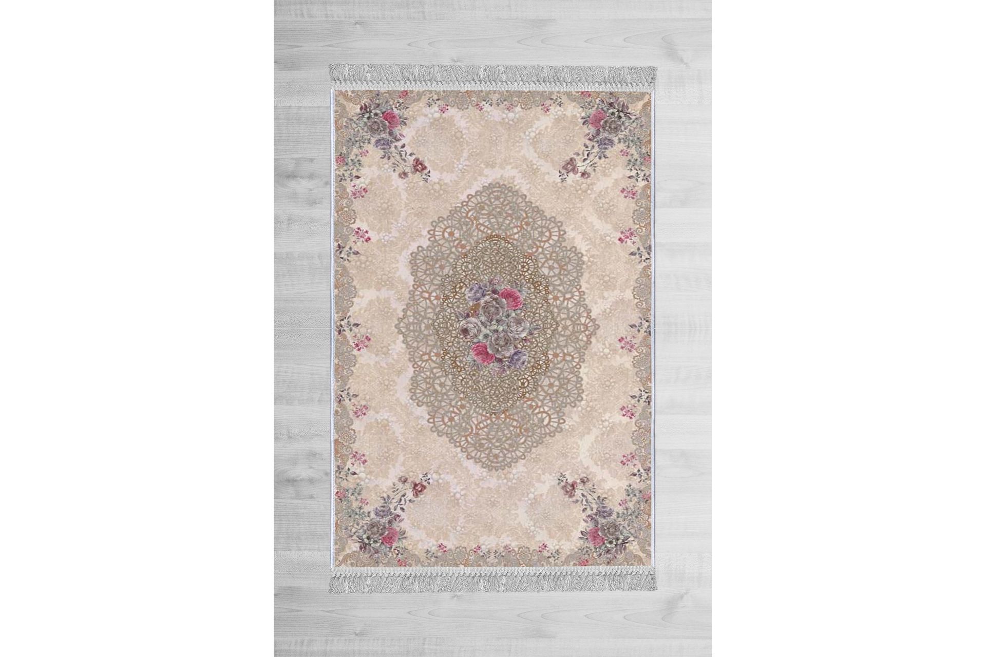 matta homefesto 180x280 cm - multifärgad/sammet