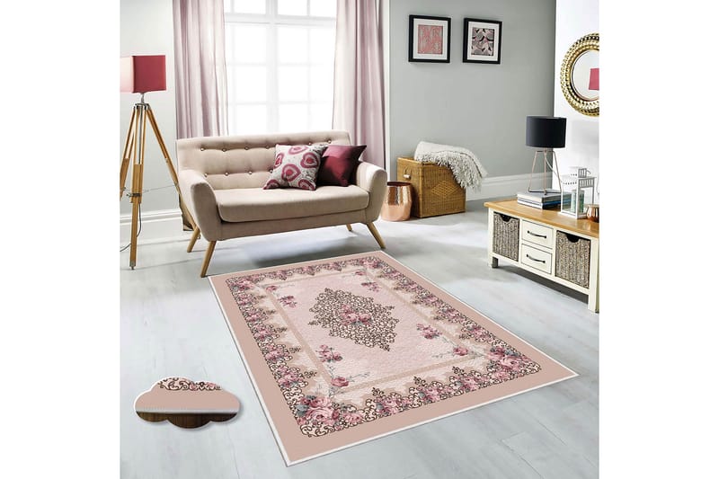 Matta Homefesto 80x120 cm - Multifärgad - Persisk matta - Orientalisk matta