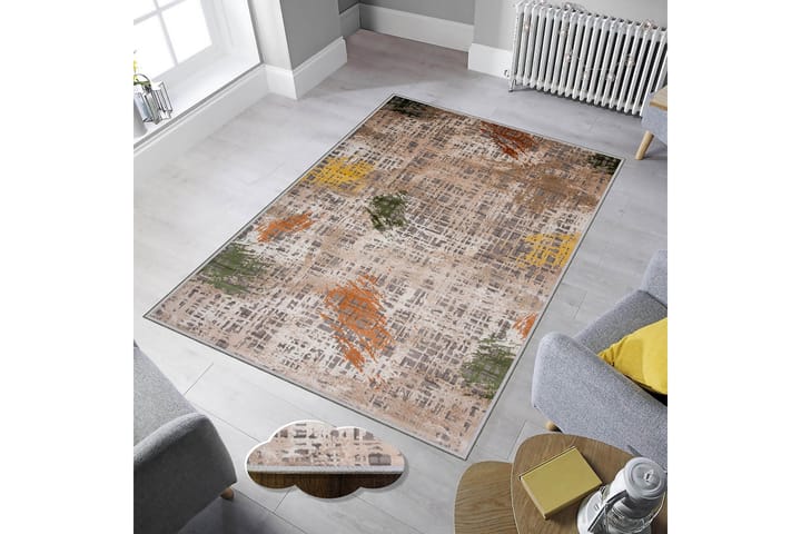 Matta Homefesto 80x120 cm - Multifärgad - Orientalisk matta - Persisk matta
