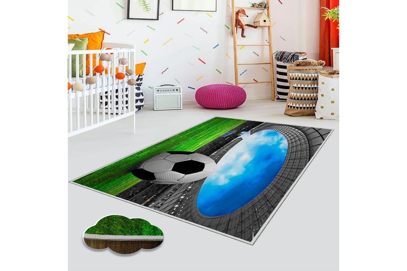 Matta Homefesto 80x120 cm - Multifärgad - Orientalisk matta - Persisk matta