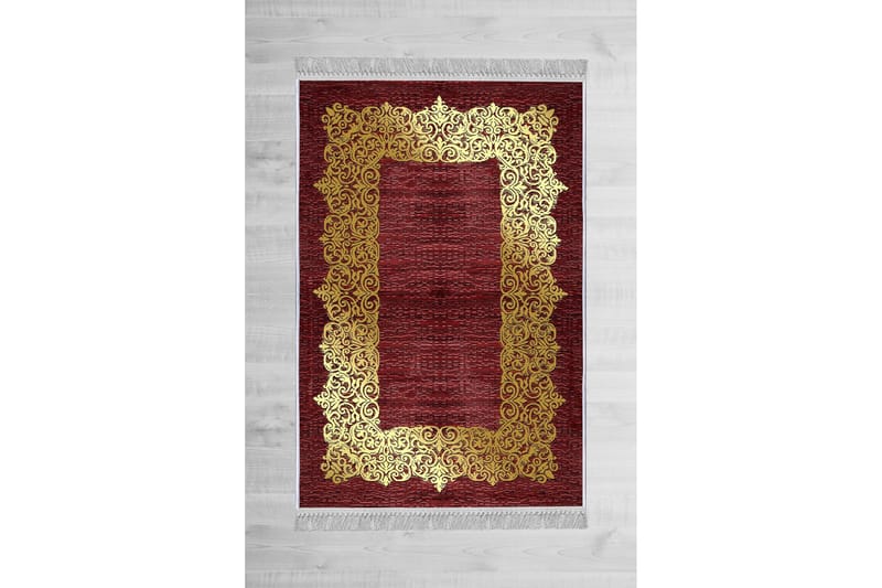 Matta Homefesto 80x120 cm - Multifärgad/Sammet - Persisk matta - Orientalisk matta