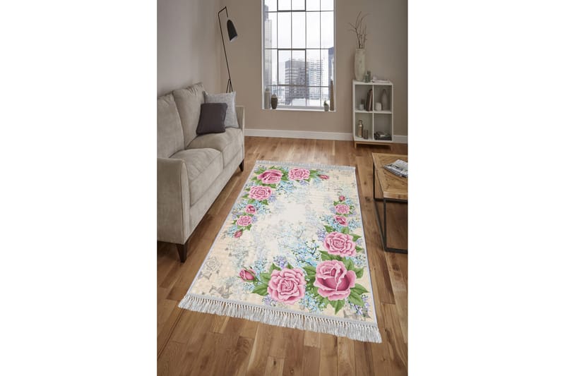 Matta Homefesto 80x120 cm - Multifärgad/Sammet - Textil & mattor - Matta - Orientalisk matta - Persisk matta