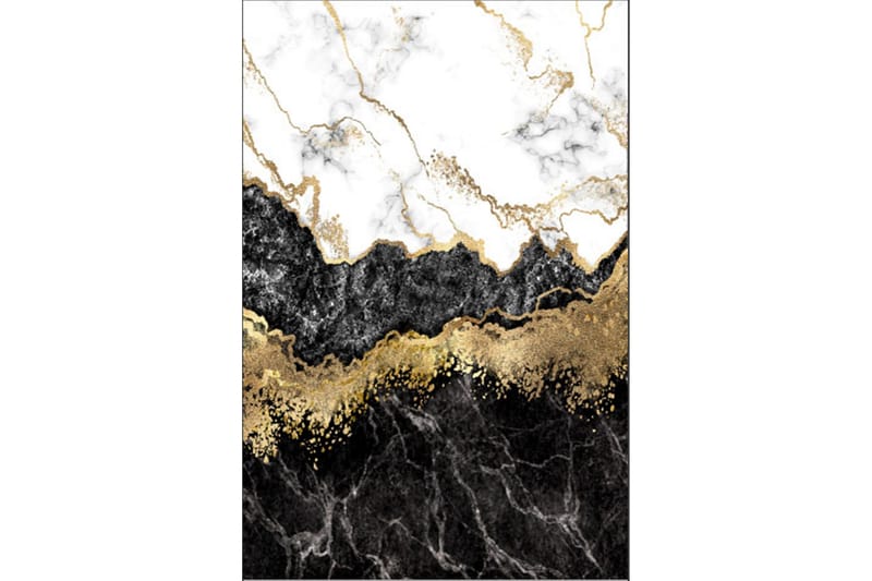 Matta Homefesto 80x120 cm - Multifärgad/Sammet - Textil & mattor - Matta - Orientalisk matta - Persisk matta