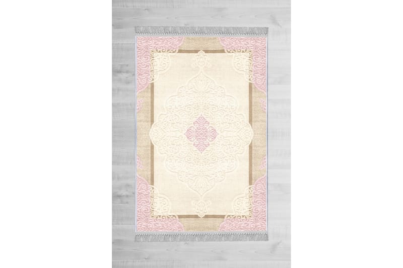 Matta Homefesto 80x120 cm - Multifärgad/Sammet - Persisk matta - Orientalisk matta