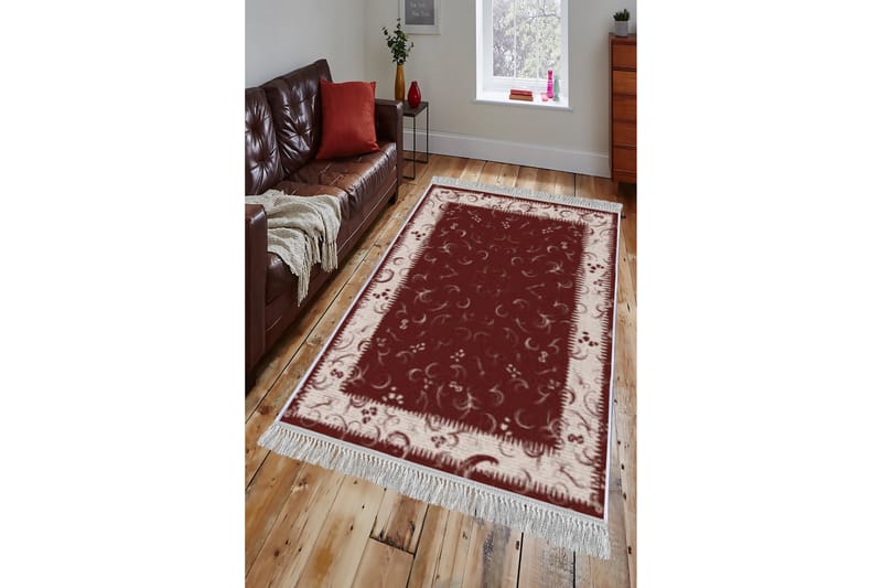 Matta Homefesto 80x120 cm - Multifärgad/Sammet - Persisk matta - Orientalisk matta