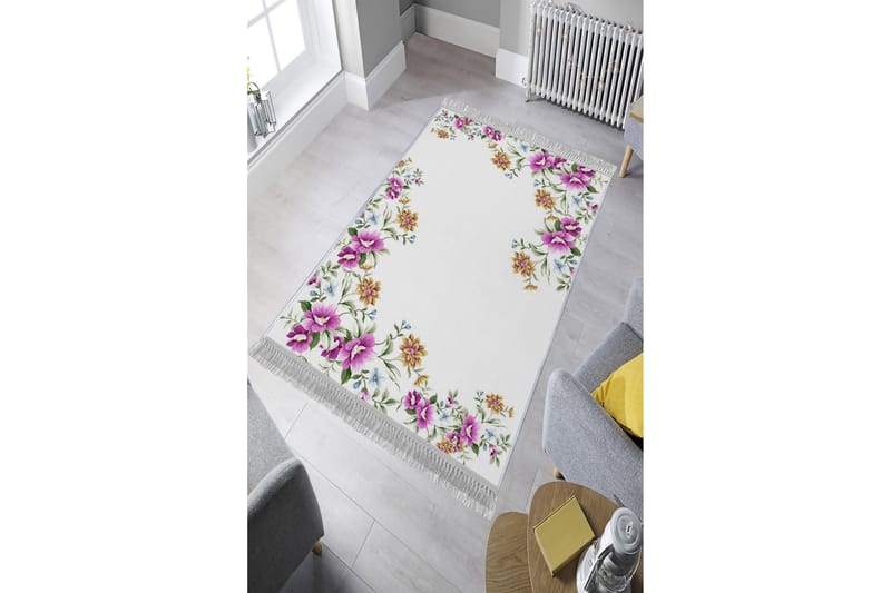 Matta Homefesto 80x120 cm - Multifärgad/Sammet - Textil & mattor - Matta - Orientalisk matta - Persisk matta
