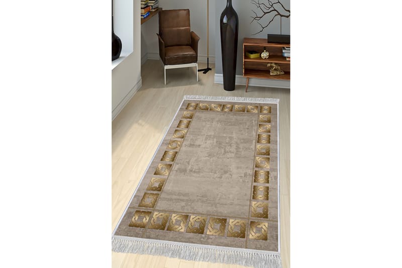 Matta Homefesto 80x120 cm - Multifärgad/Sammet - Persisk matta - Orientalisk matta