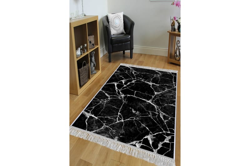 Matta Homefesto 80x120 cm - Multifärgad/Sammet - Persisk matta - Orientalisk matta