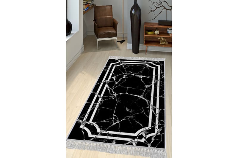 Matta Homefesto 80x120 cm - Multifärgad/Sammet - Persisk matta - Orientalisk matta