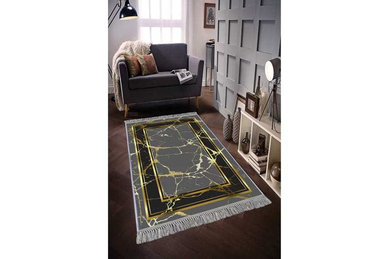 Matta Homefesto 80x120 cm - Multifärgad/Sammet - Textil & mattor - Matta - Orientalisk matta - Persisk matta
