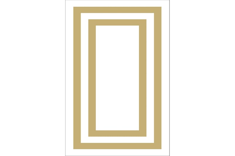 Matta Homefesto 80x120 cm - Multifärgad/Sammet - Textil & mattor - Matta - Orientalisk matta - Persisk matta