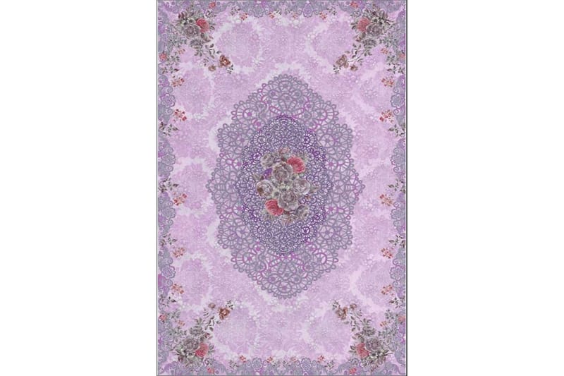 Matta Homefesto 80x120 cm - Multifärgad/Sammet - Textil & mattor - Matta - Orientalisk matta - Persisk matta