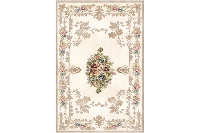 Matta Homefesto 80x120 cm - Multifärgad/Sammet - Persisk matta - Orientalisk matta