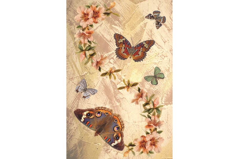 Matta Homefesto 80x120 cm - Multifärgad/Sammet - Textil & mattor - Matta - Orientalisk matta - Persisk matta