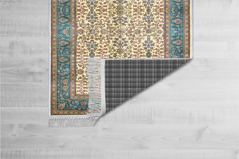 Matta Homefesto 80x120 cm - Multifärgad/Sammet - Persisk matta - Orientalisk matta