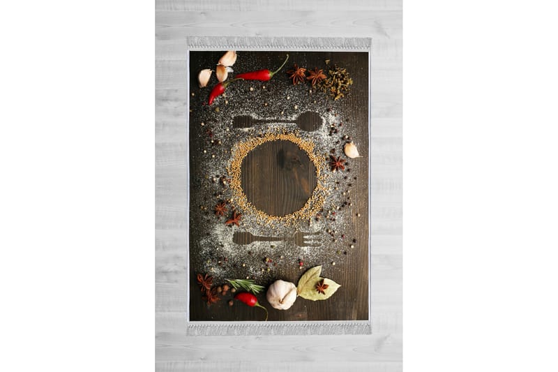 Matta Homefesto 80x120 cm - Multifärgad/Sammet - Textil & mattor - Matta - Orientalisk matta - Persisk matta