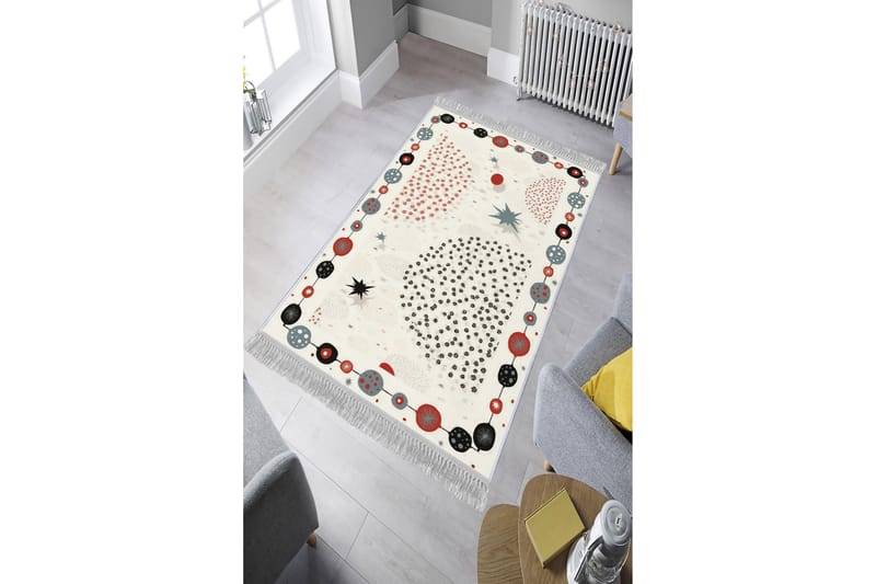 Matta Homefesto 80x120 cm - Multifärgad/Sammet - Persisk matta - Orientalisk matta