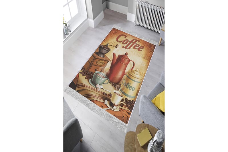Matta Homefesto 80x120 cm - Multifärgad/Sammet - Textil & mattor - Matta - Orientalisk matta - Persisk matta