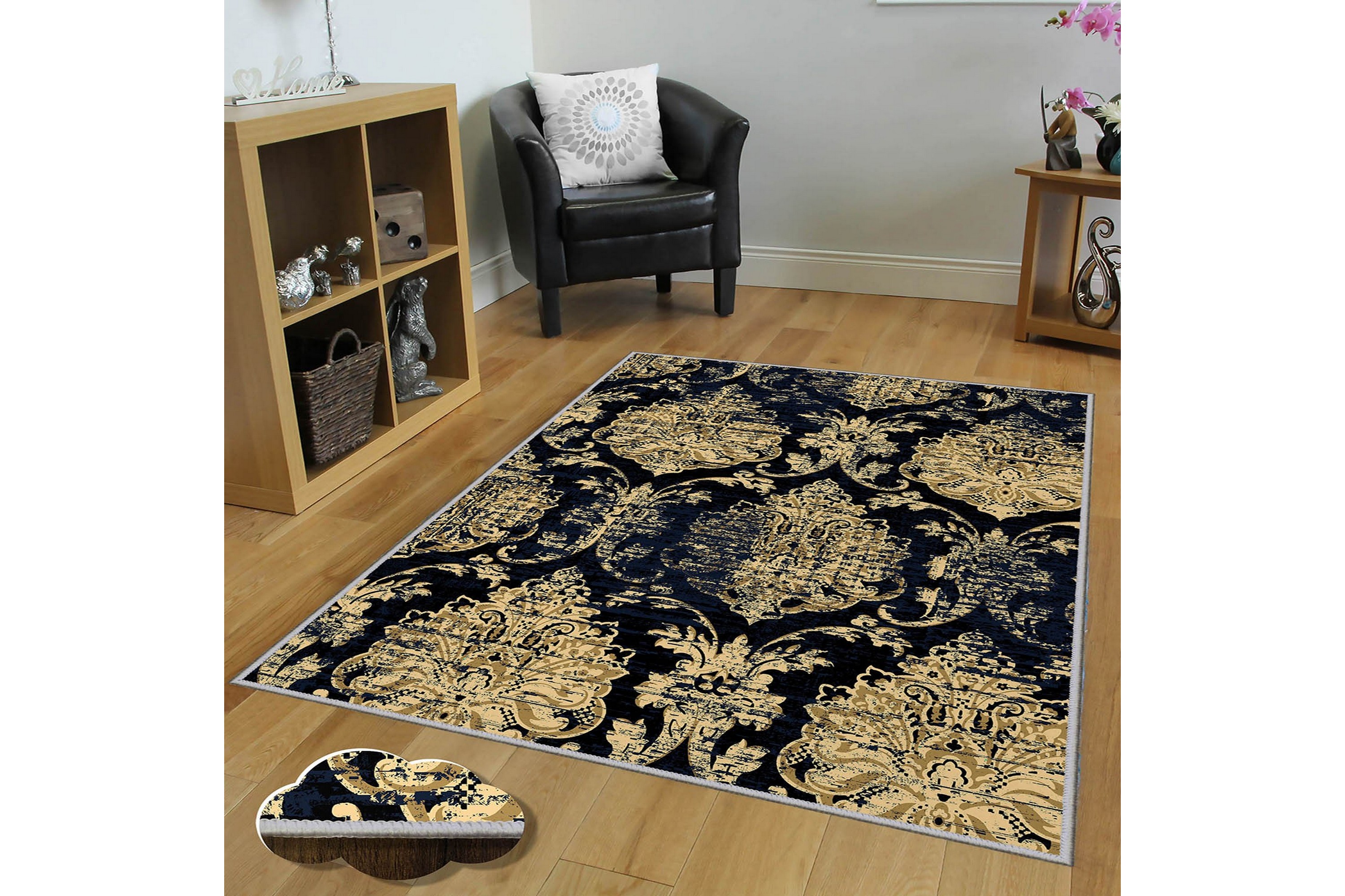 matta homefesto 80x120 cm - multifärgad