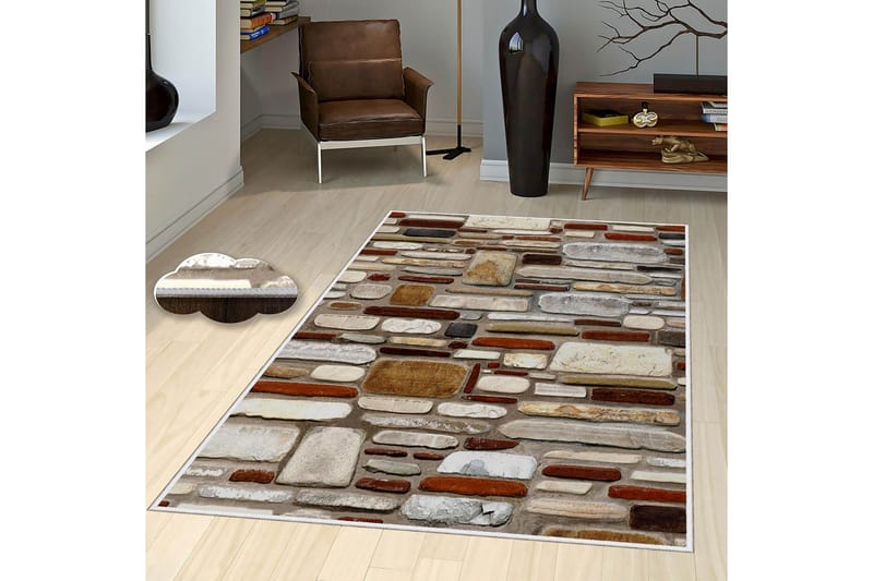 Matta Homefesto 80x150 cm - Multifärgad - Textil & mattor - Matta - Orientalisk matta - Persisk matta