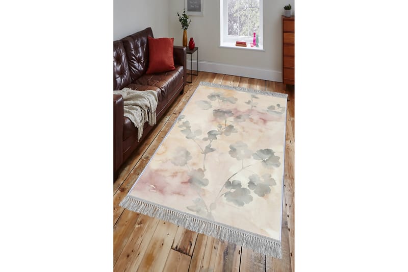 Matta Homefesto 80x150 cm - Multifärgad/Sammet - Persisk matta - Orientalisk matta