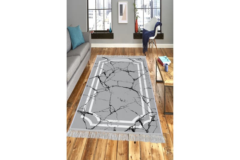 Matta Homefesto 80x150 cm - Multifärgad/Sammet - Textil & mattor - Matta - Orientalisk matta - Persisk matta