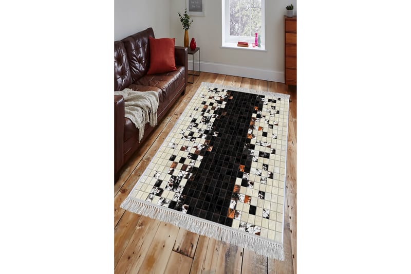 Matta Homefesto 80x150 cm - Multifärgad/Sammet - Textil & mattor - Matta - Orientalisk matta - Persisk matta
