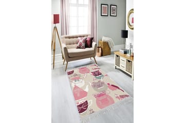 Matta Homefesto 80x150 cm - Multifärgad/Sammet - Textil & mattor - Matta - Orientalisk matta - Persisk matta