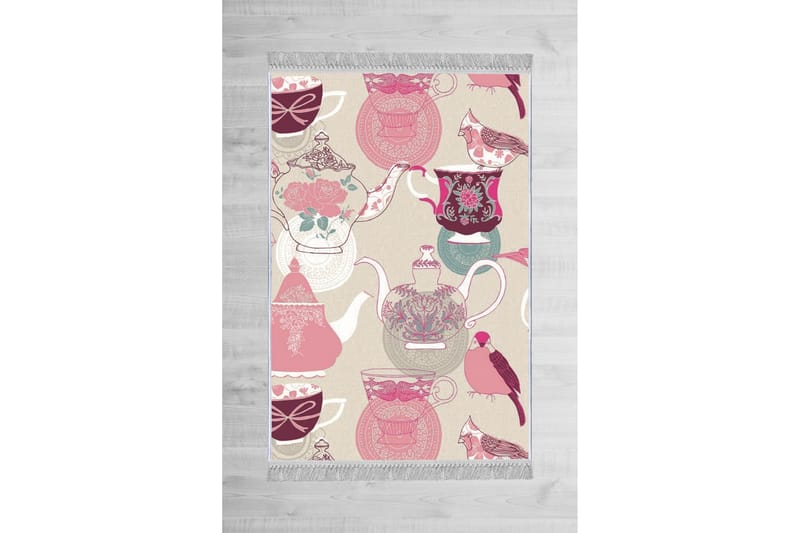 Matta Homefesto 80x150 cm - Multifärgad/Sammet - Textil & mattor - Matta - Orientalisk matta - Persisk matta
