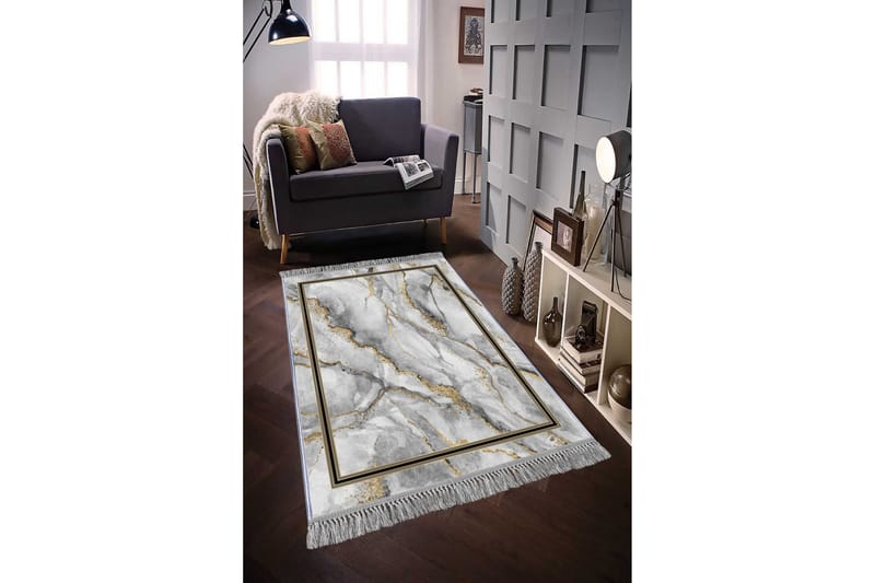 Matta Homefesto 80x150 cm - Multifärgad/Sammet - Persisk matta - Orientalisk matta