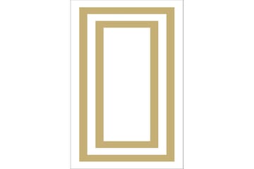 Matta Homefesto 80x150 cm - Multifärgad/Sammet - Textil & mattor - Matta - Orientalisk matta - Persisk matta