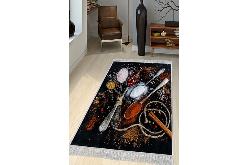 Matta Homefesto 80x150 cm - Multifärgad/Sammet - Textil & mattor - Matta - Orientalisk matta - Persisk matta