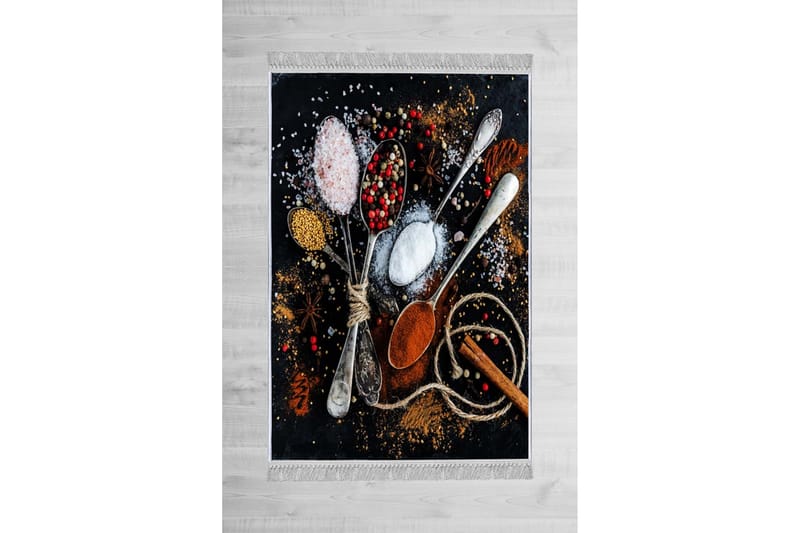 Matta Homefesto 80x150 cm - Multifärgad/Sammet - Textil & mattor - Matta - Orientalisk matta - Persisk matta