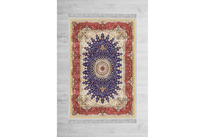 Matta Homefesto 80x150 cm - Multifärgad/Sammet - Persisk matta - Orientalisk matta