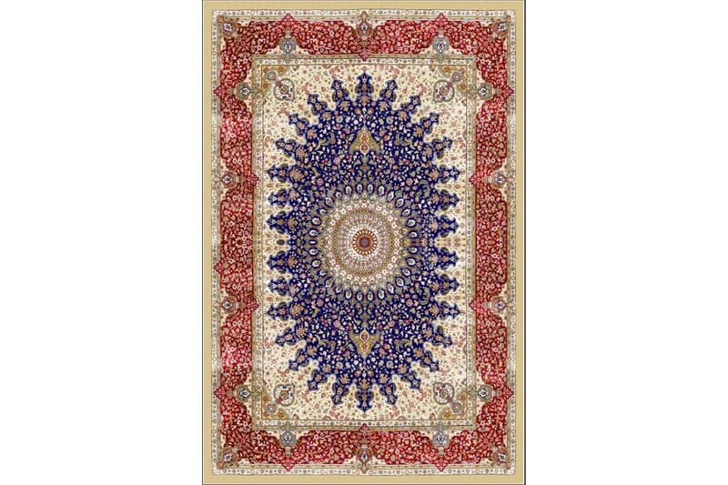 Matta Homefesto 80x150 cm - Multifärgad/Sammet - Persisk matta - Orientalisk matta