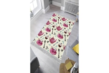Matta Homefesto 80x150 cm - Multifärgad/Sammet - Textil & mattor - Matta - Orientalisk matta - Persisk matta