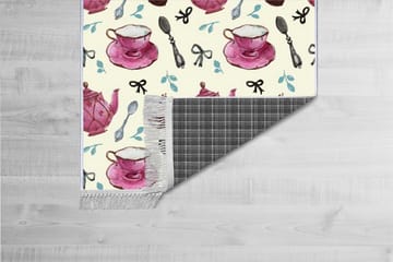 Matta Homefesto 80x150 cm - Multifärgad/Sammet - Textil & mattor - Matta - Orientalisk matta - Persisk matta