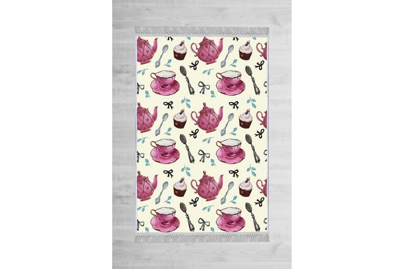 Matta Homefesto 80x150 cm - Multifärgad/Sammet - Textil & mattor - Matta - Orientalisk matta - Persisk matta