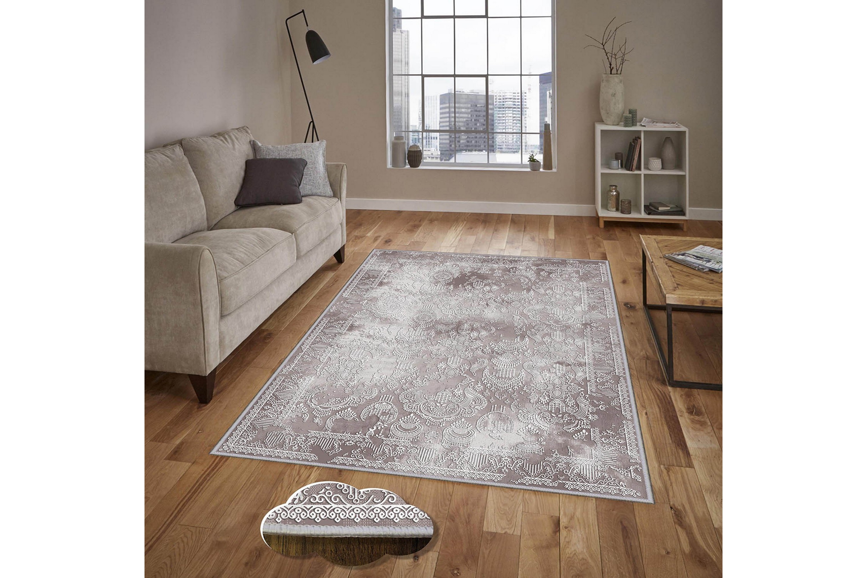 matta homefesto 80x150 cm - multifärgad