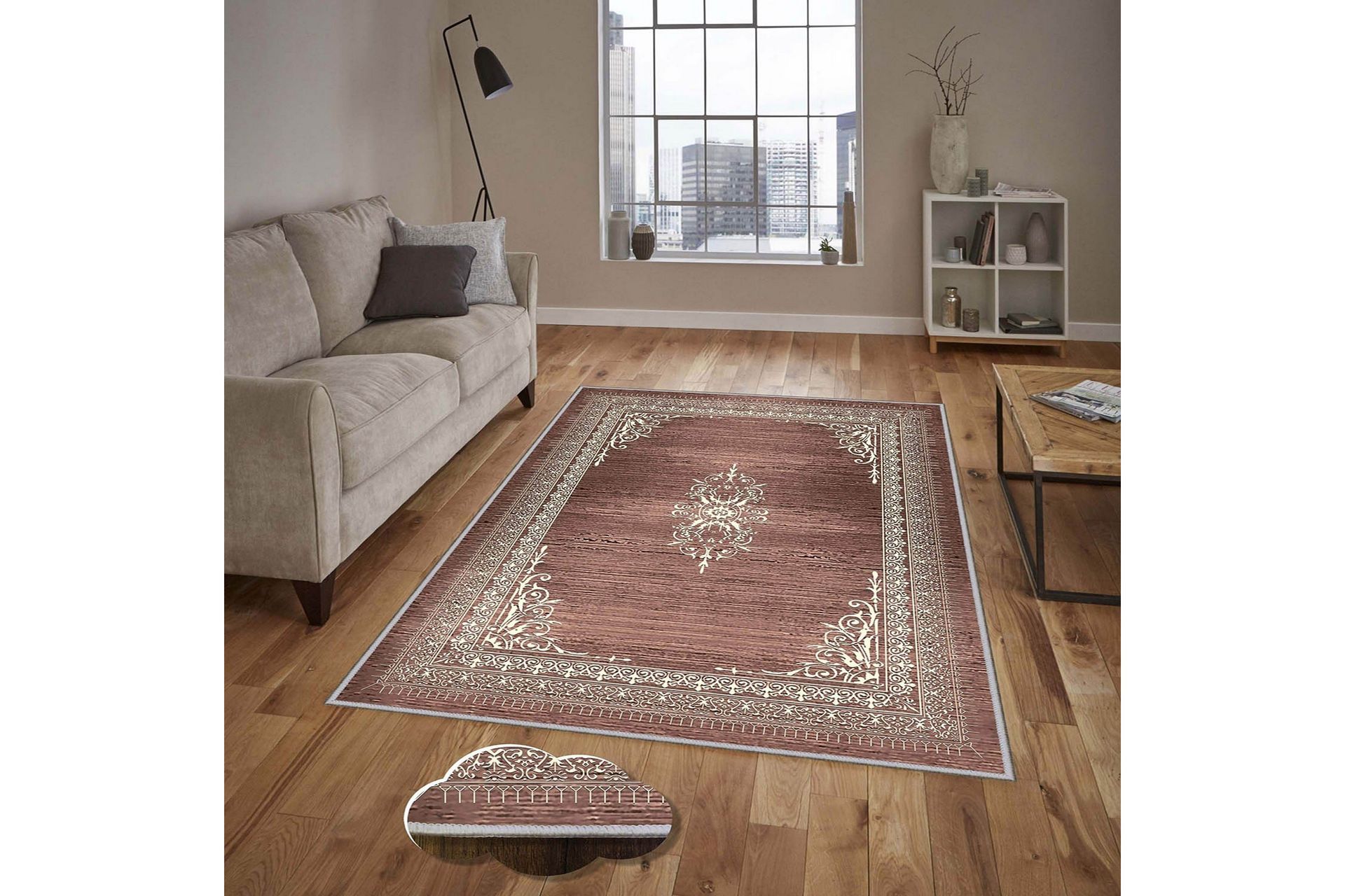 matta homefesto 80x150 cm - multifärgad