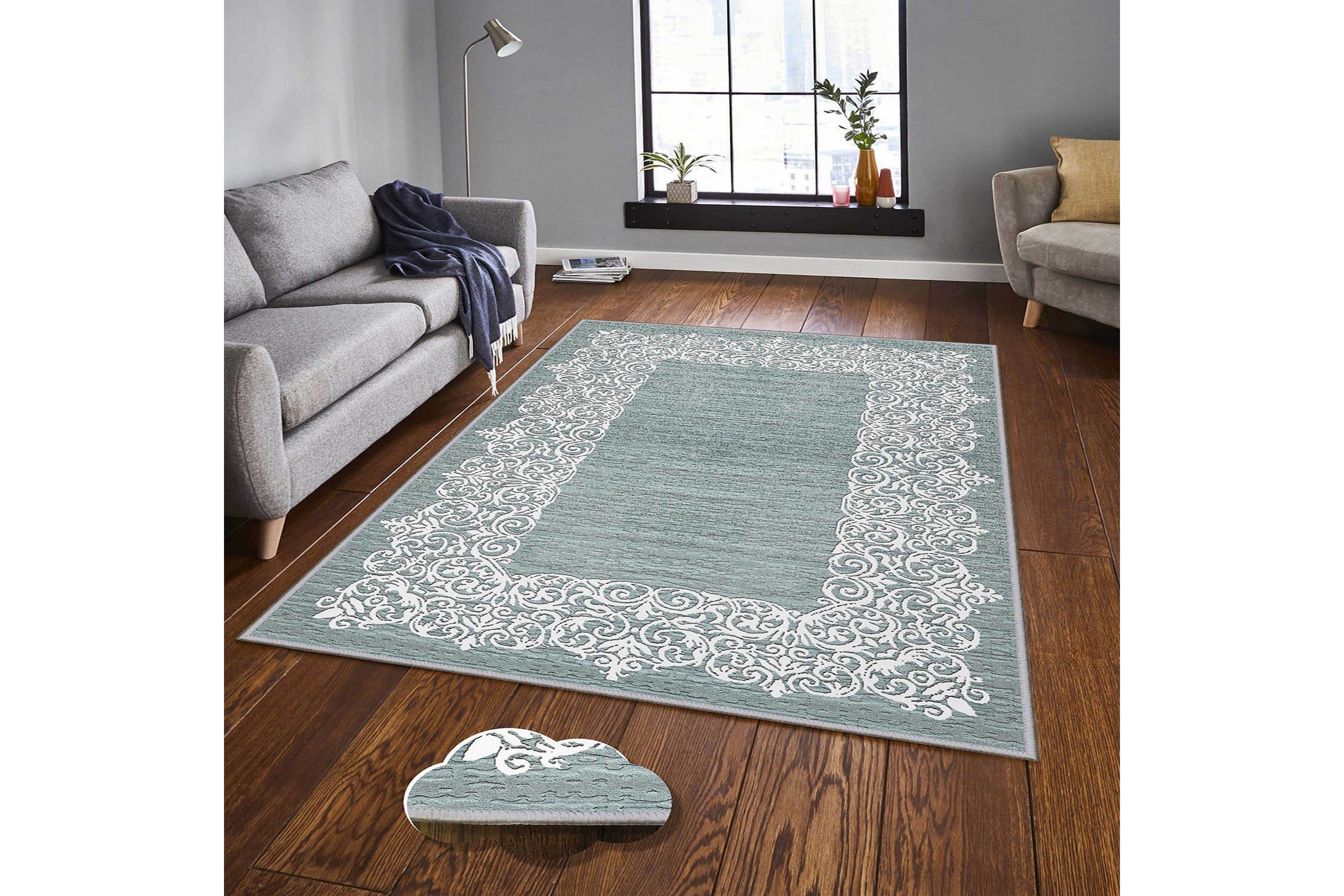 matta homefesto 80x150 cm - multifärgad