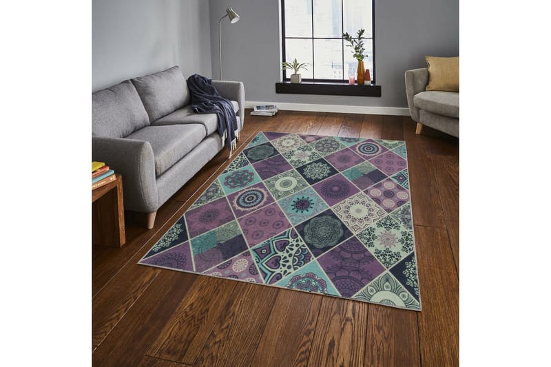 Matta Homefesto 80x200 cm - Multifärgad - Textil & mattor - Matta - Orientalisk matta - Persisk matta