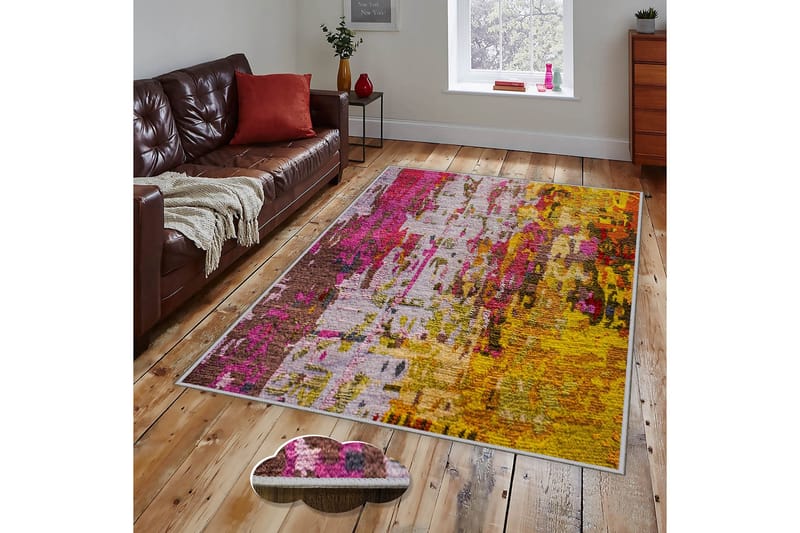 Matta Homefesto 80x200 cm - Multifärgad - Persisk matta - Orientalisk matta