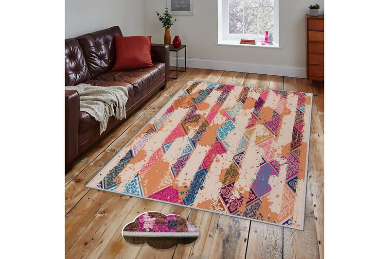 Matta Homefesto 80x200 cm - Multifärgad - Textil & mattor - Matta - Orientalisk matta - Persisk matta