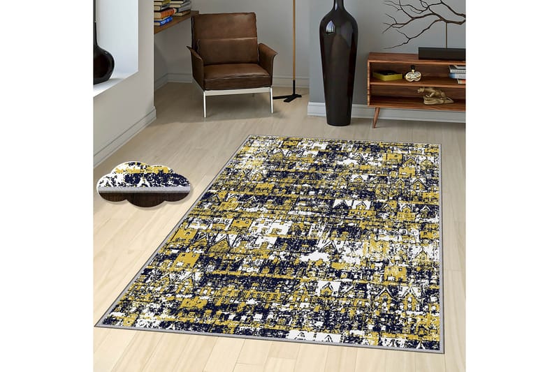 Matta Homefesto 80x200 cm - Multifärgad - Persisk matta - Orientalisk matta