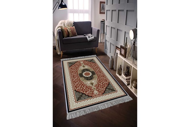 Matta Homefesto 80x200 cm - Multifärgad/Sammet - Textil & mattor - Matta - Orientalisk matta - Persisk matta