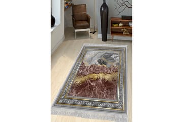Matta Homefesto 80x200 cm - Multifärgad/Sammet - Textil & mattor - Matta - Orientalisk matta - Persisk matta